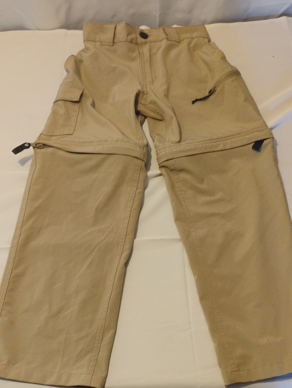 Magellan Outdoors Fish Gear Boys Convertible Cargo Pants Khaki Youth Small 8